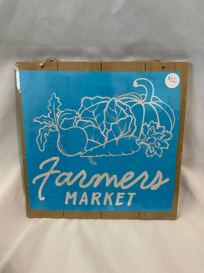 DIY Stenciled Signs