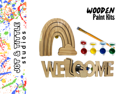 DIY Wooden Paint Kits